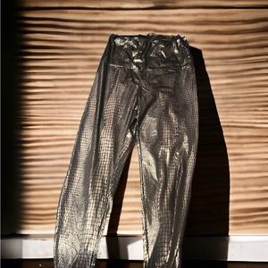 sheer black leggings